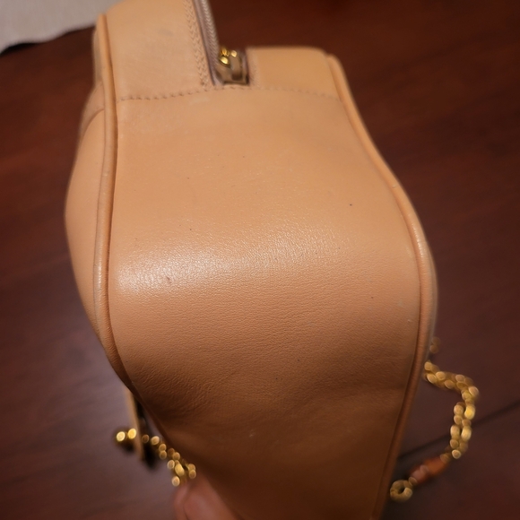 Gucci Bamboo Chain Crossbody Shoulder Leather Bag, Authentic!! w/COA. - Picture 13 of 16